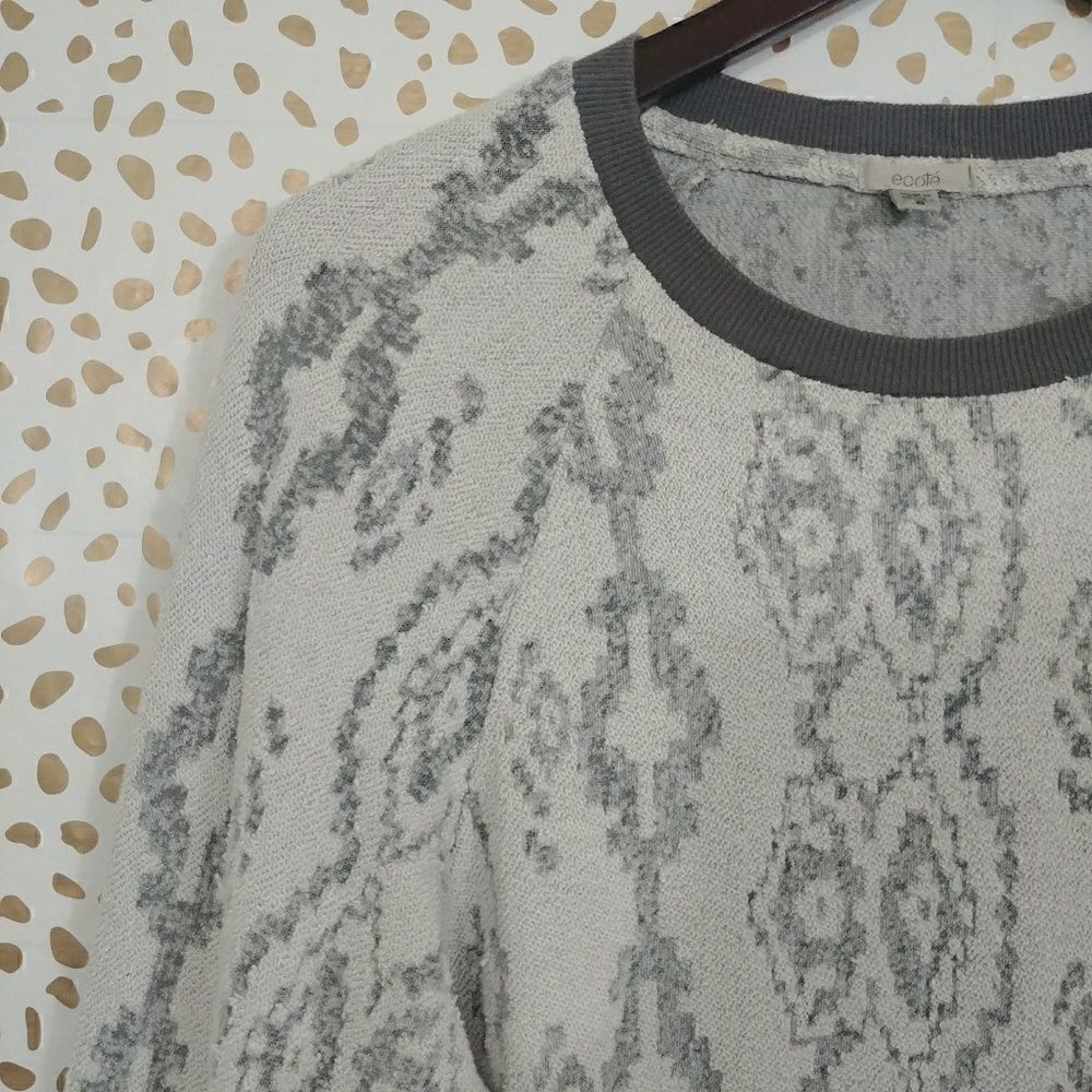 Urban Outfitters  Ecote Midnight Eclipse Sweatshirt Top Small grey - Picture 3 of 7